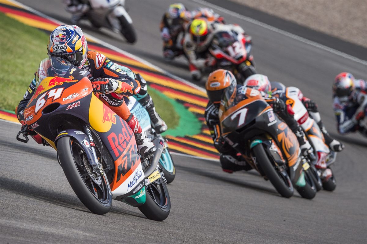 Bo Bendsneyder KTM RC250 GP Sachsenring 2017