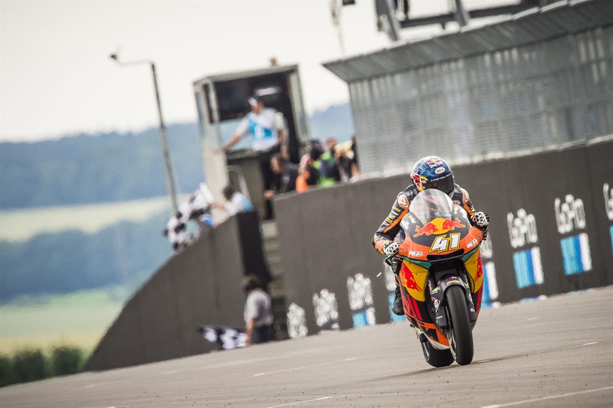 Brad Binder KTM Moto2 Sachsenring 2017