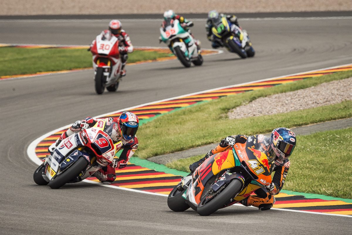 Brad Binder KTM Moto2 Sachsenring 2017