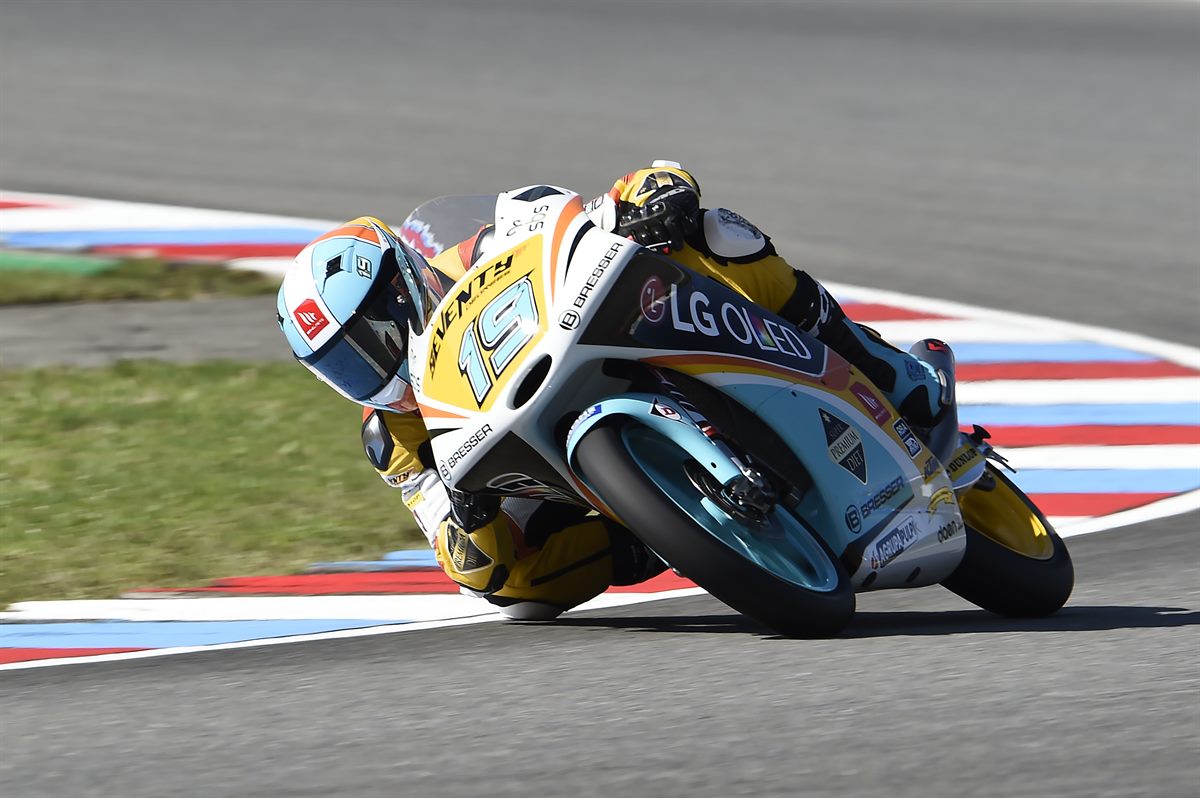 Gabriel Rodrigo KTM RC250 GP Automotodrom Brno 2017