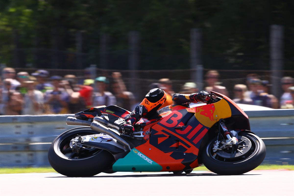 Bradley Smith KTM RC16 Automotodrom Brno 2017