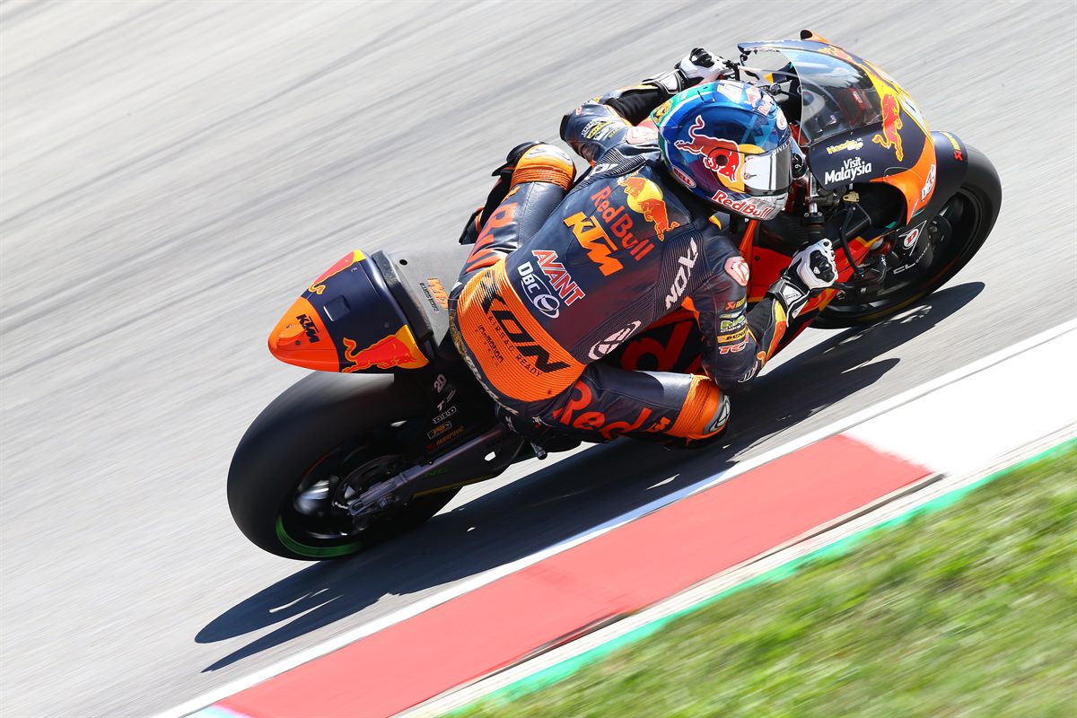 Brad Binder KTM Moto2 Automotodrom Brno 2017