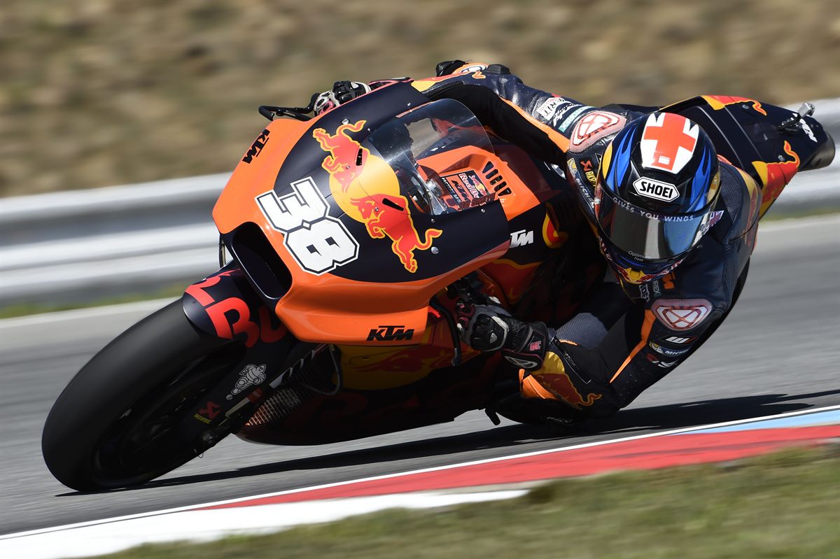 Bradley Smith KTM RC16 Automotodrom Brno 2017