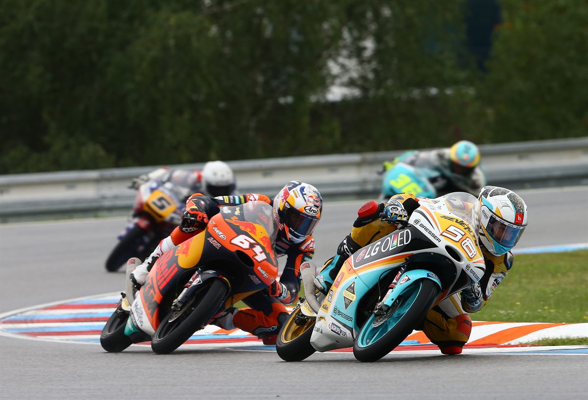 Juanfran Guevara & Bo Bendsneyder KTM RC250 GP Automotodrom Brno 2017