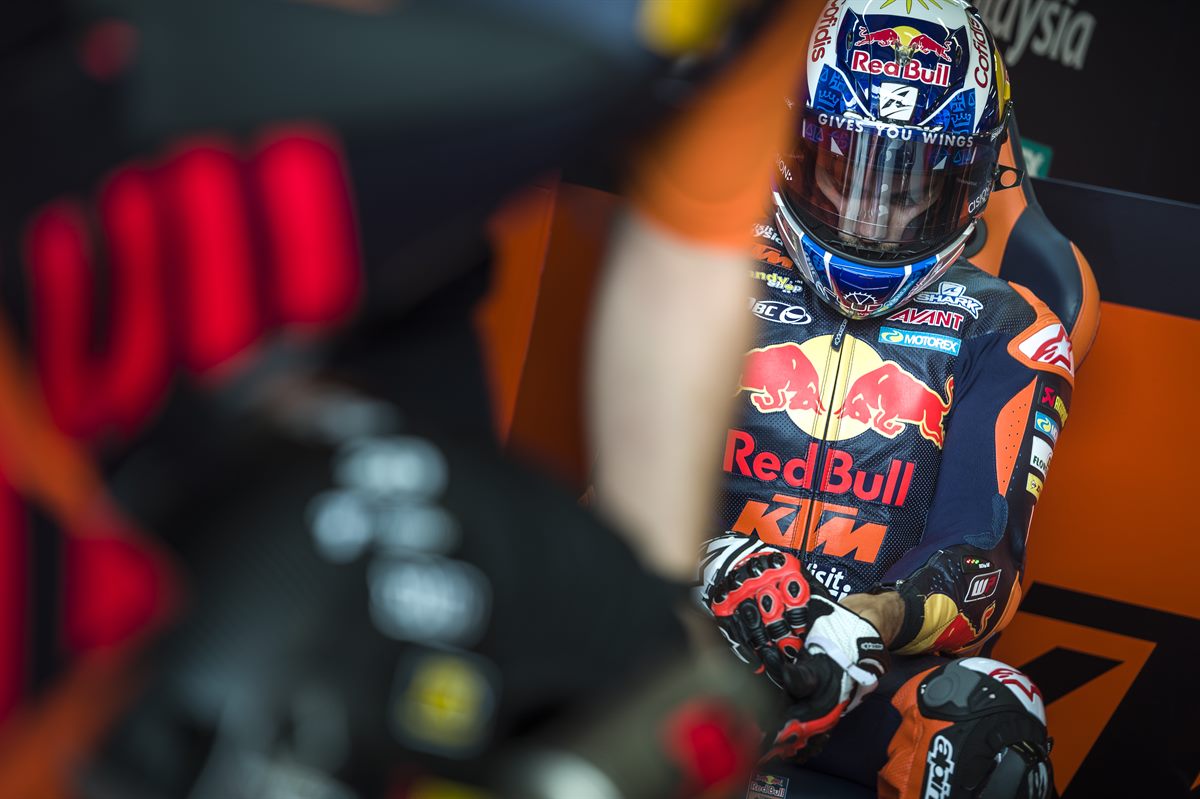Brad Binder Box Red Bull Ring Spielberg 2017