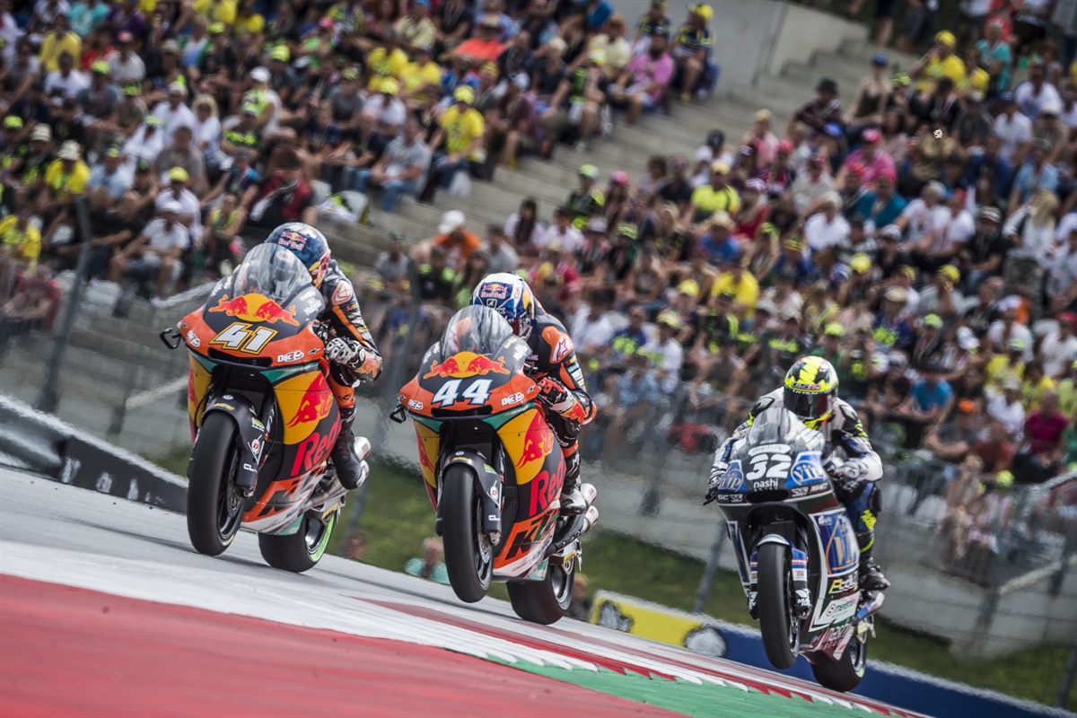 Brad Binder & Miguel Oliviera KTM Moto2 Red Bull Ring Spielberg 2017