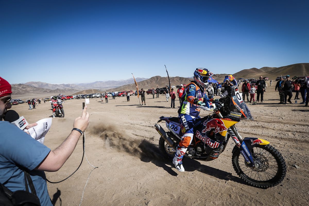 Matthias Walkner KTM 450 RALLY Atacama Rally 2017