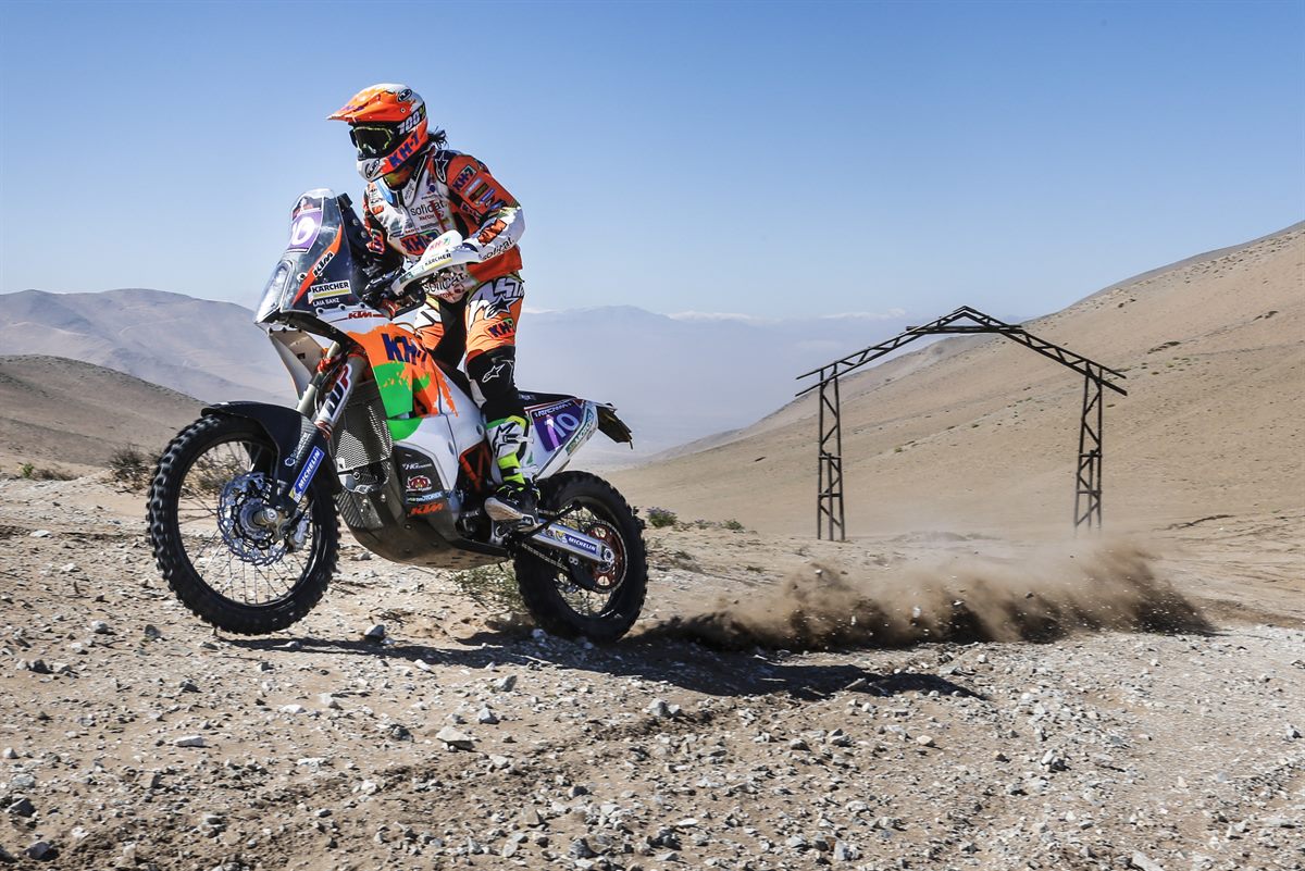 Laia Sanz KTM 450 RALLY Atacama 2017