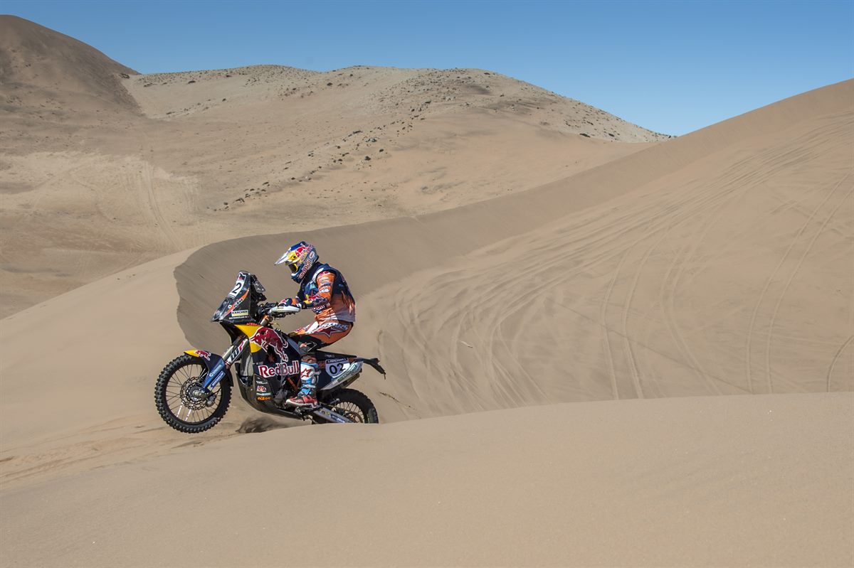 Sam Sunderland KTM 450 RALLY Atacama 2017