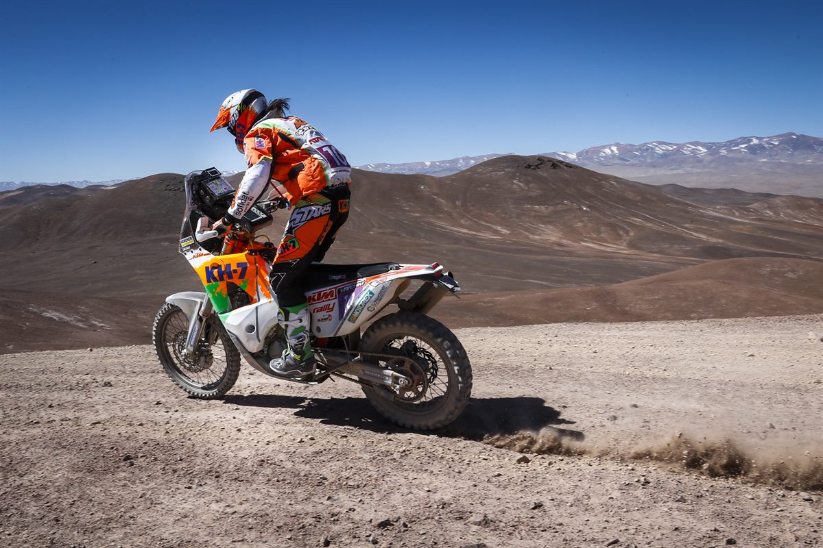 Laia Sanz KTM 450 RALLY Atacama 2017