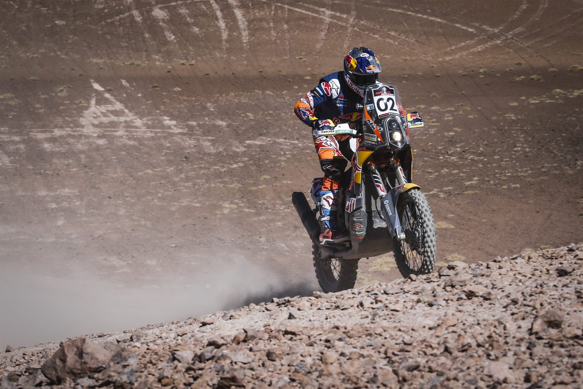 Sam Sunderland KTM 450 RALLY Atacama 2017