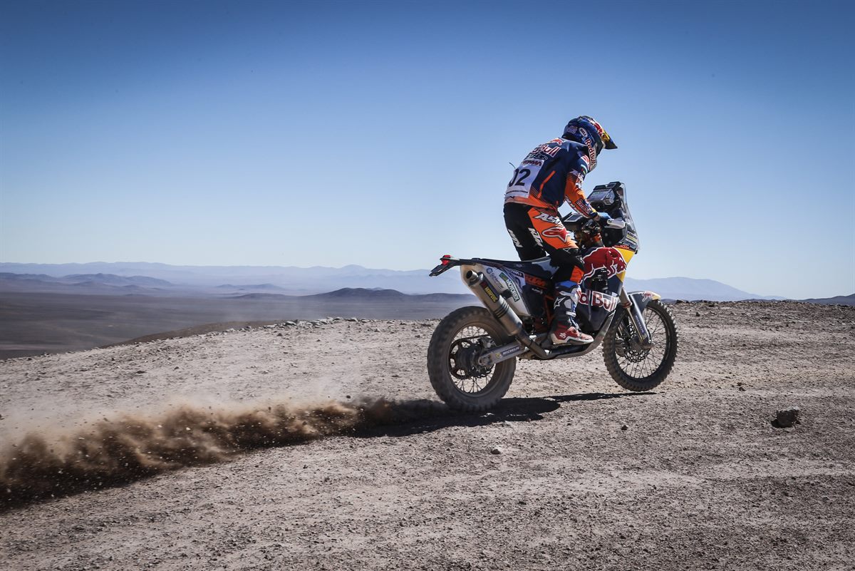Sam Sunderland KTM 450 RALLY Atacama 2017