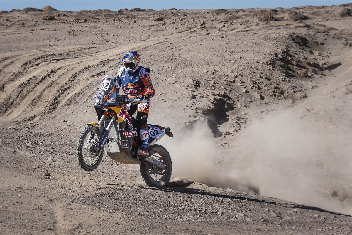 Sam Sunderland KTM 450 RALLY Atacama 2017
