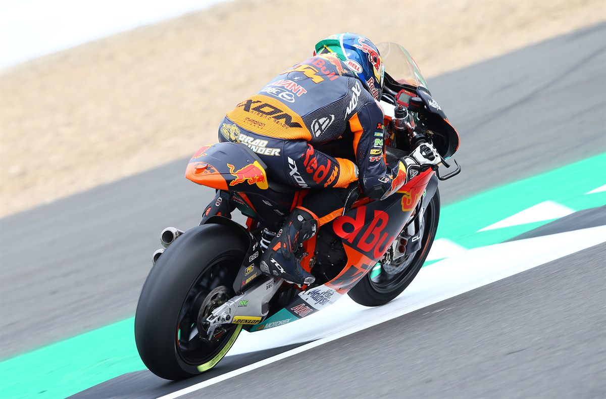 Brad Binder KTM Moto2 Silverstone Circuit 2017