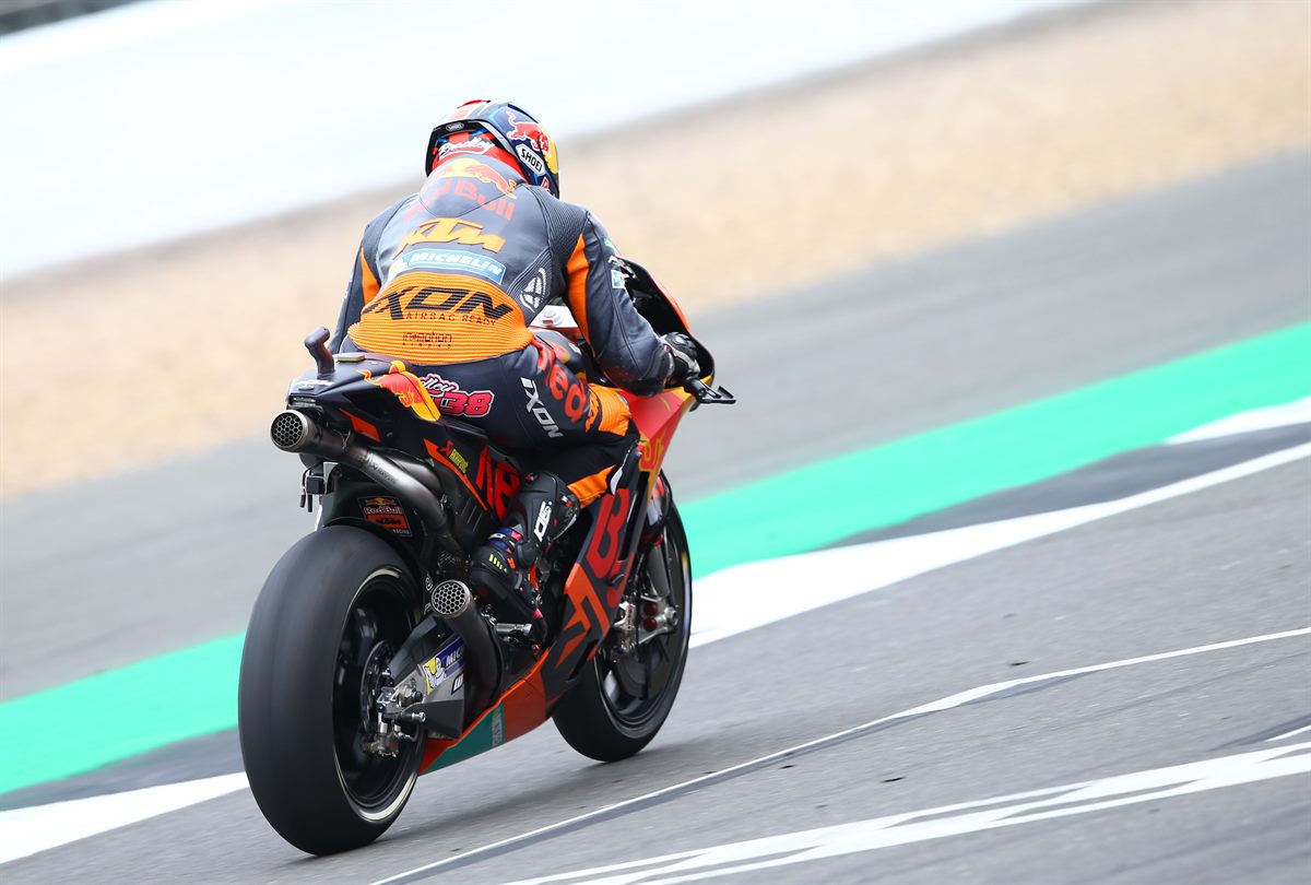 Bradley Smith KTM RC16 Silverstone Circuit 2017