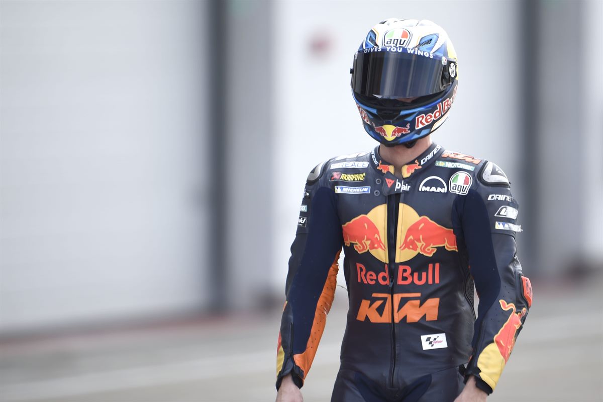 Pol Espargaro Pit Lane Silverstone Circuit  2017