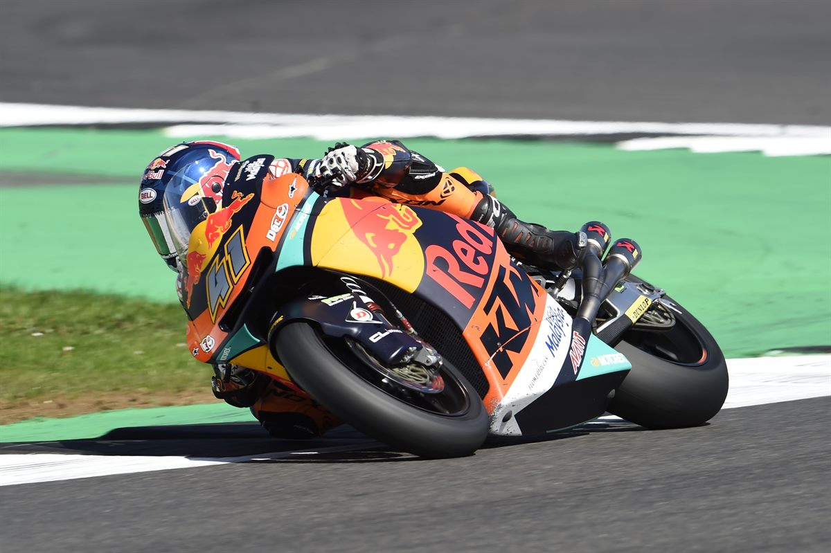 Brad Binder KTM Moto2 Silverstone Circuit 2017