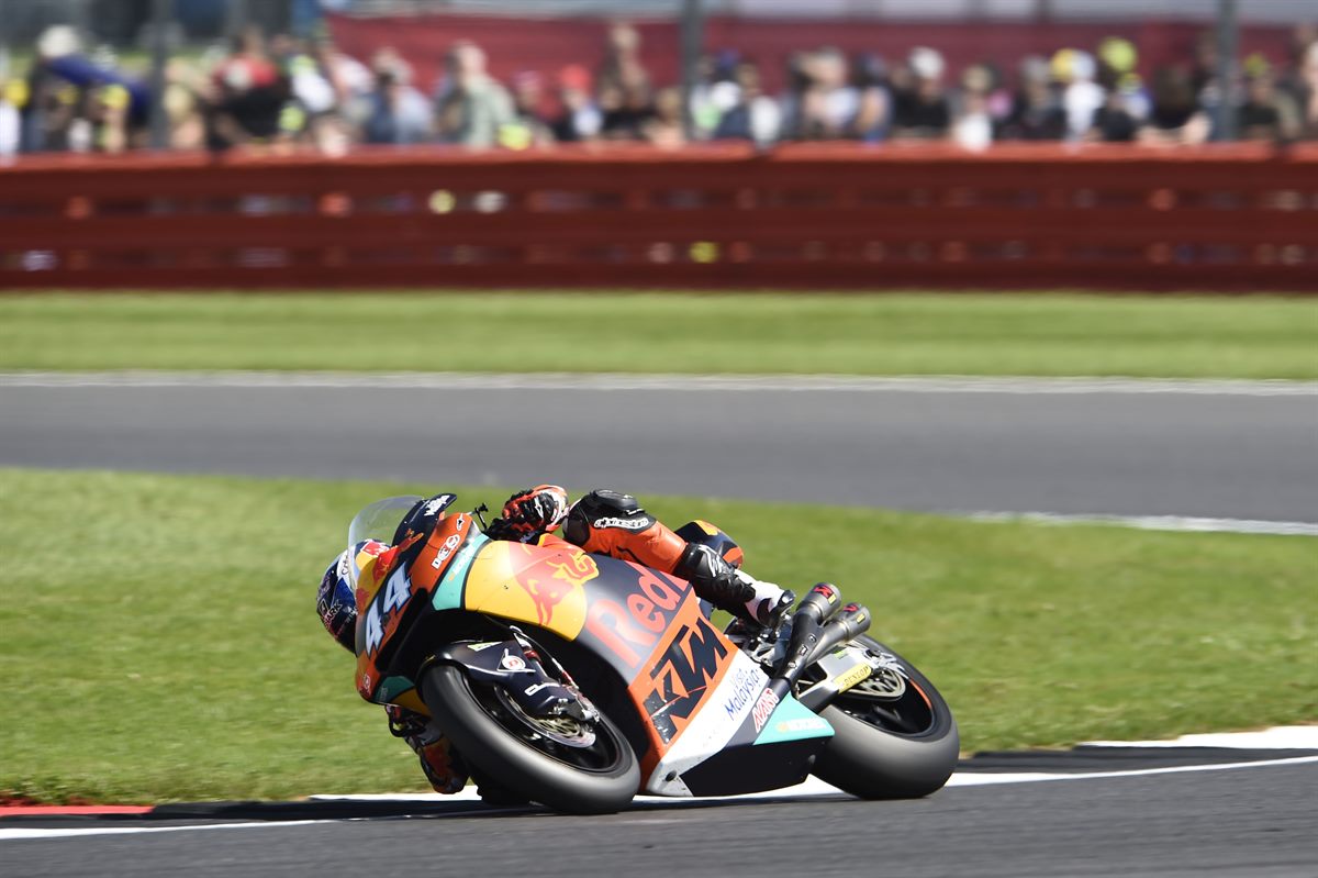 Miguel Oliveira KTM Moto2 Silverstone Circuit 2017