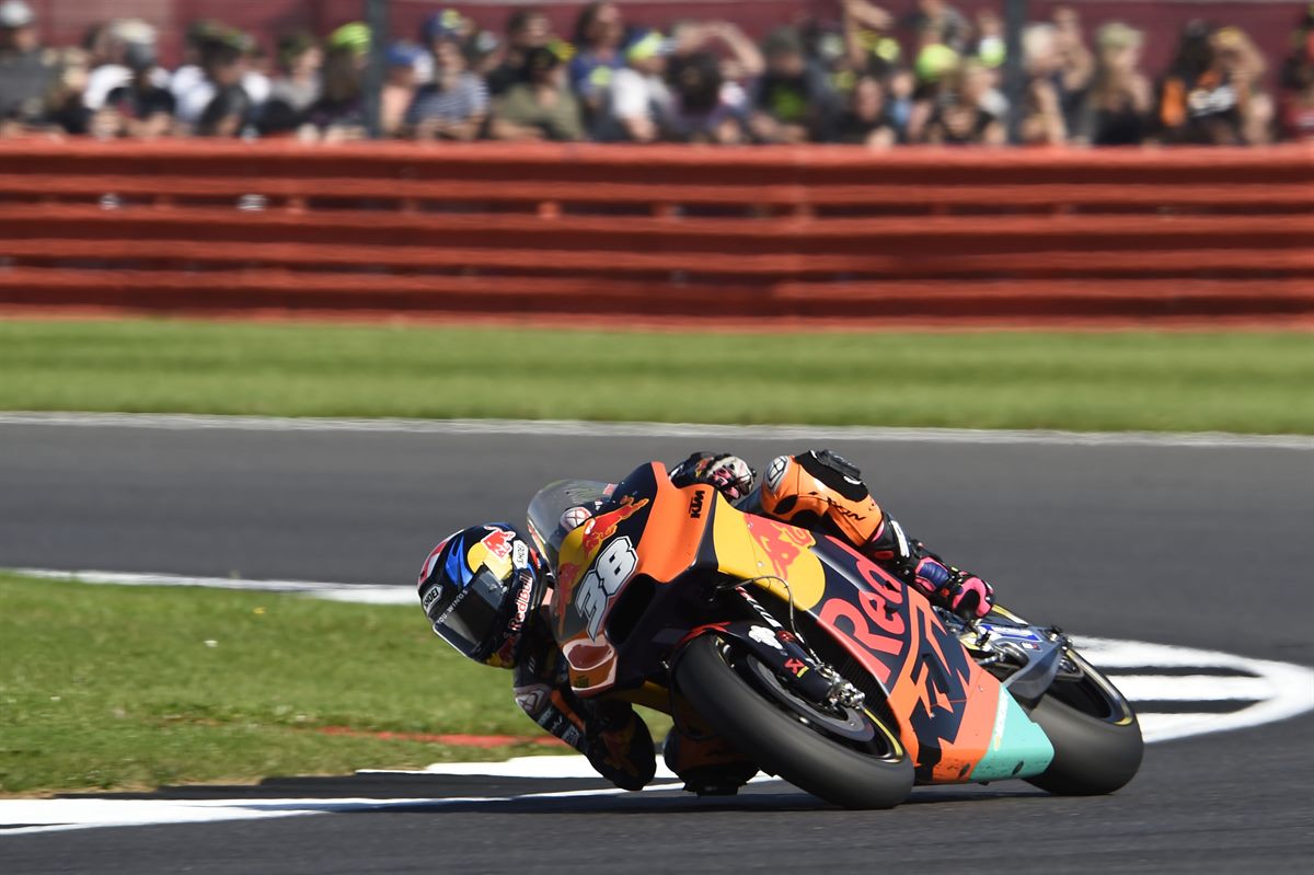 Bradley Smith KTM RC16 Silverstone Circuit 2017