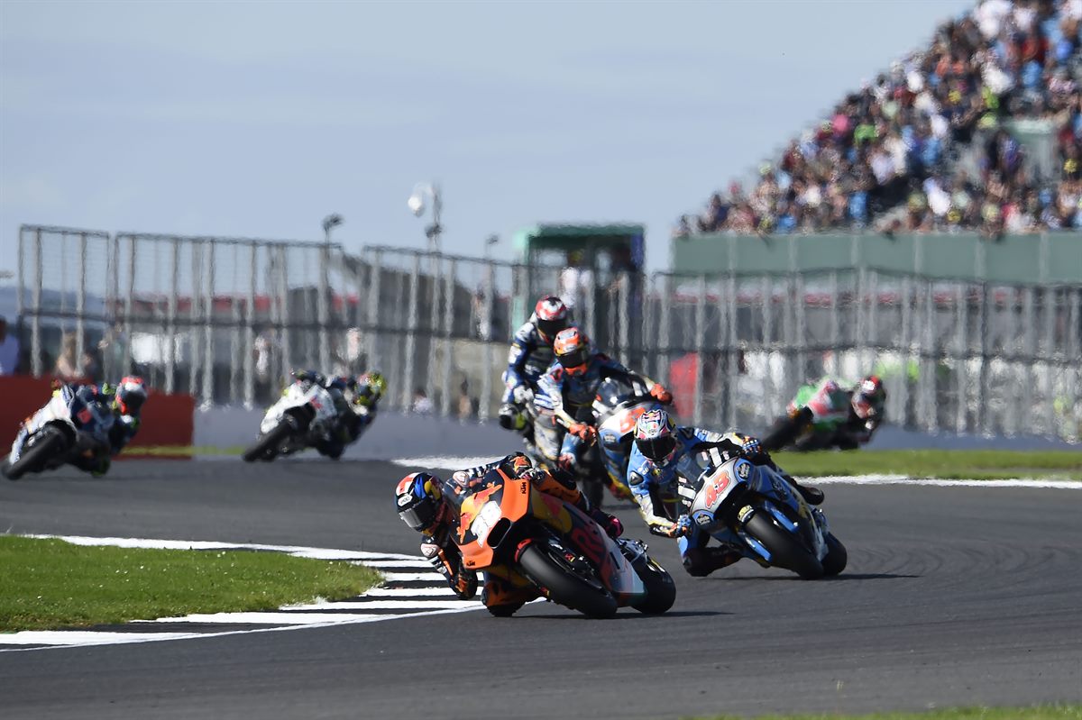Bradley Smith KTM RC16 Silverstone Circuit 2017