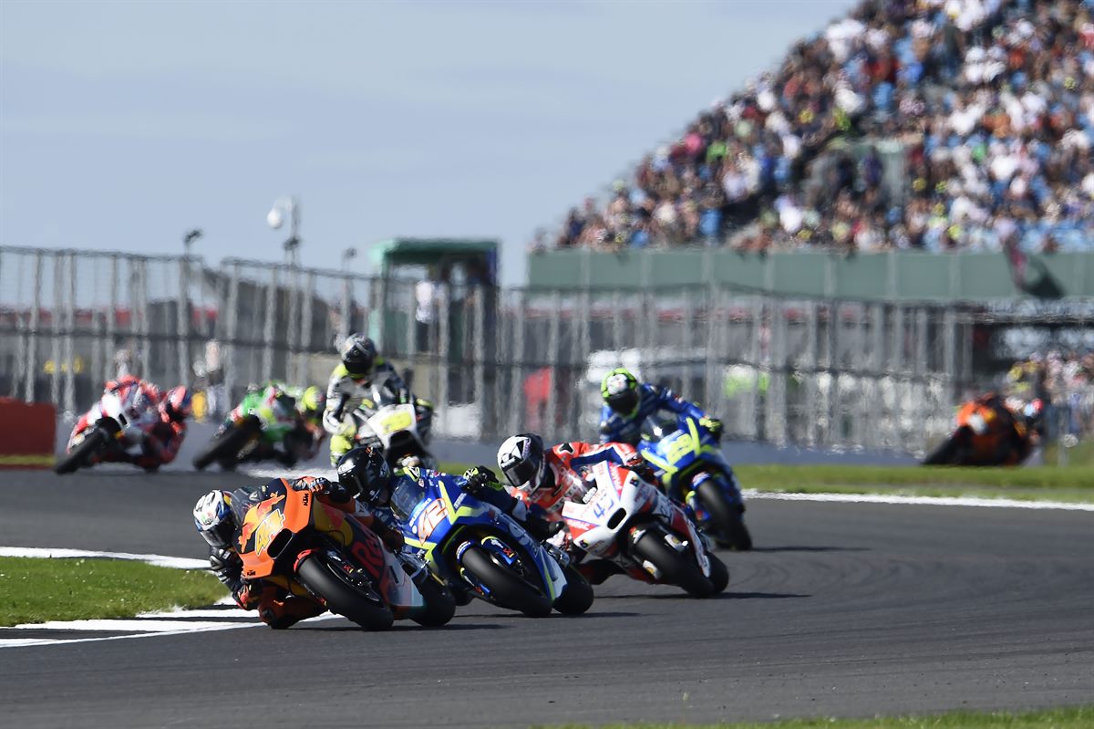 Pol Espargaro KTM RC16 Silverstone Circuit 2017