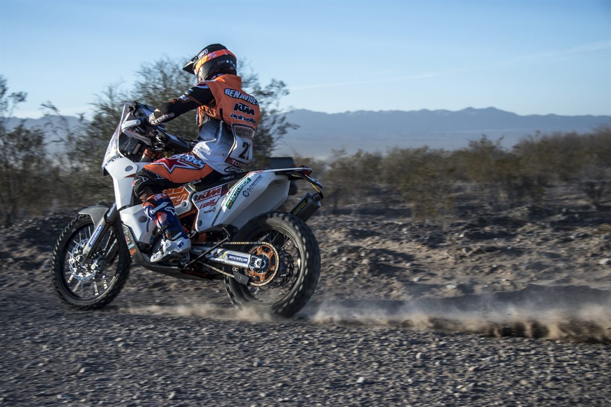 Luciano Benavides - KTM 450 RALLY - Desafio Ruta 40 2017