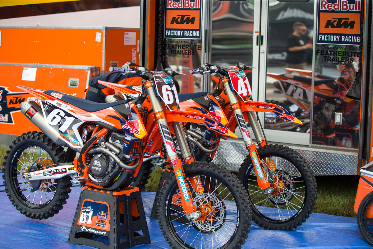 Jorge Prado & Pauls Jonass 250 SX-Fs WW Motocross Ranch