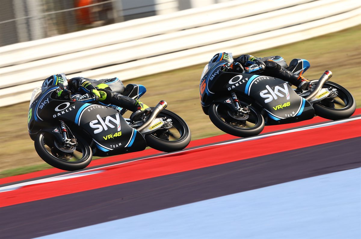 Nicolo Bulega & Andrea Migno KTM RC250 GP Misano World Circuit 2017