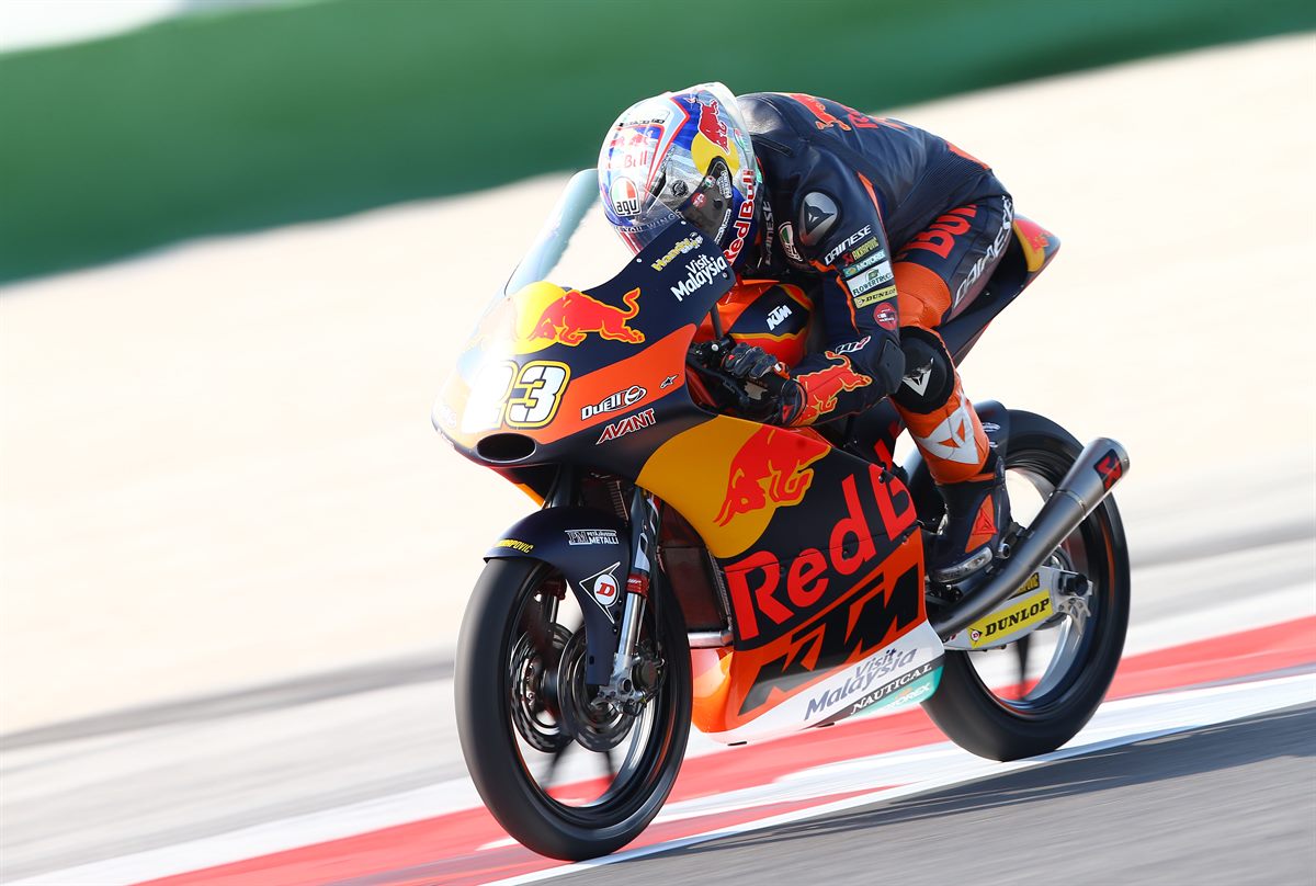 Niccolo Antonelli KTM RC250 GP Misano World Circuit 2017