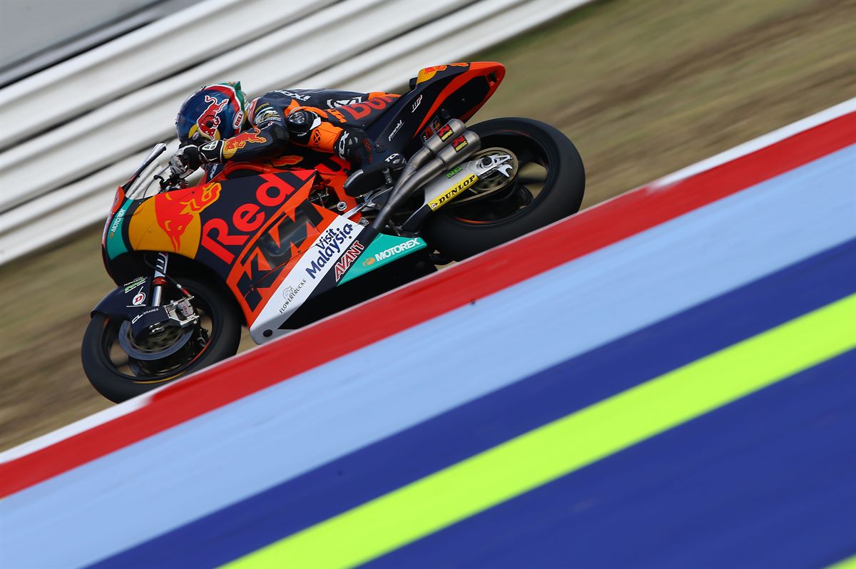 Brad Binder KTM Moto2 Misano World Circuit 2017