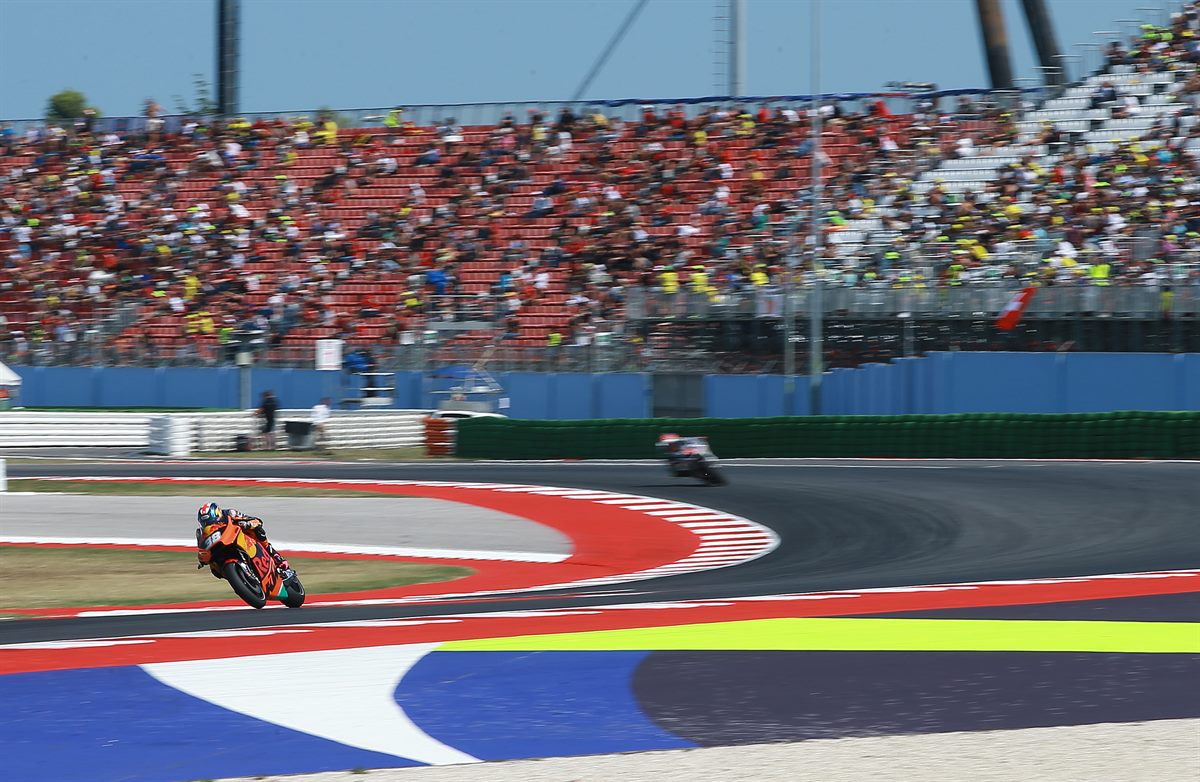 Bradley Smith KTM RC16 Misano World Circuit 2017