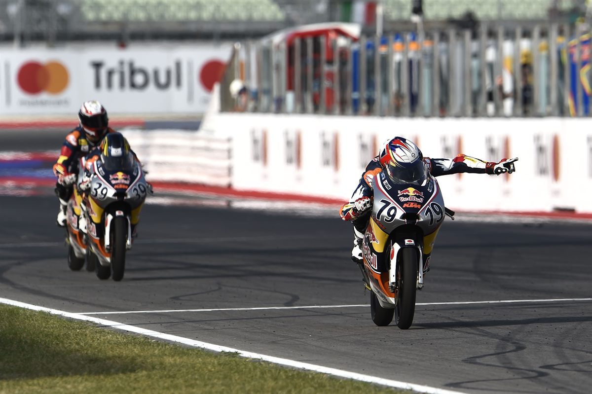 Ai Ogura KTM RC250 RB Misano World Circuit 2017