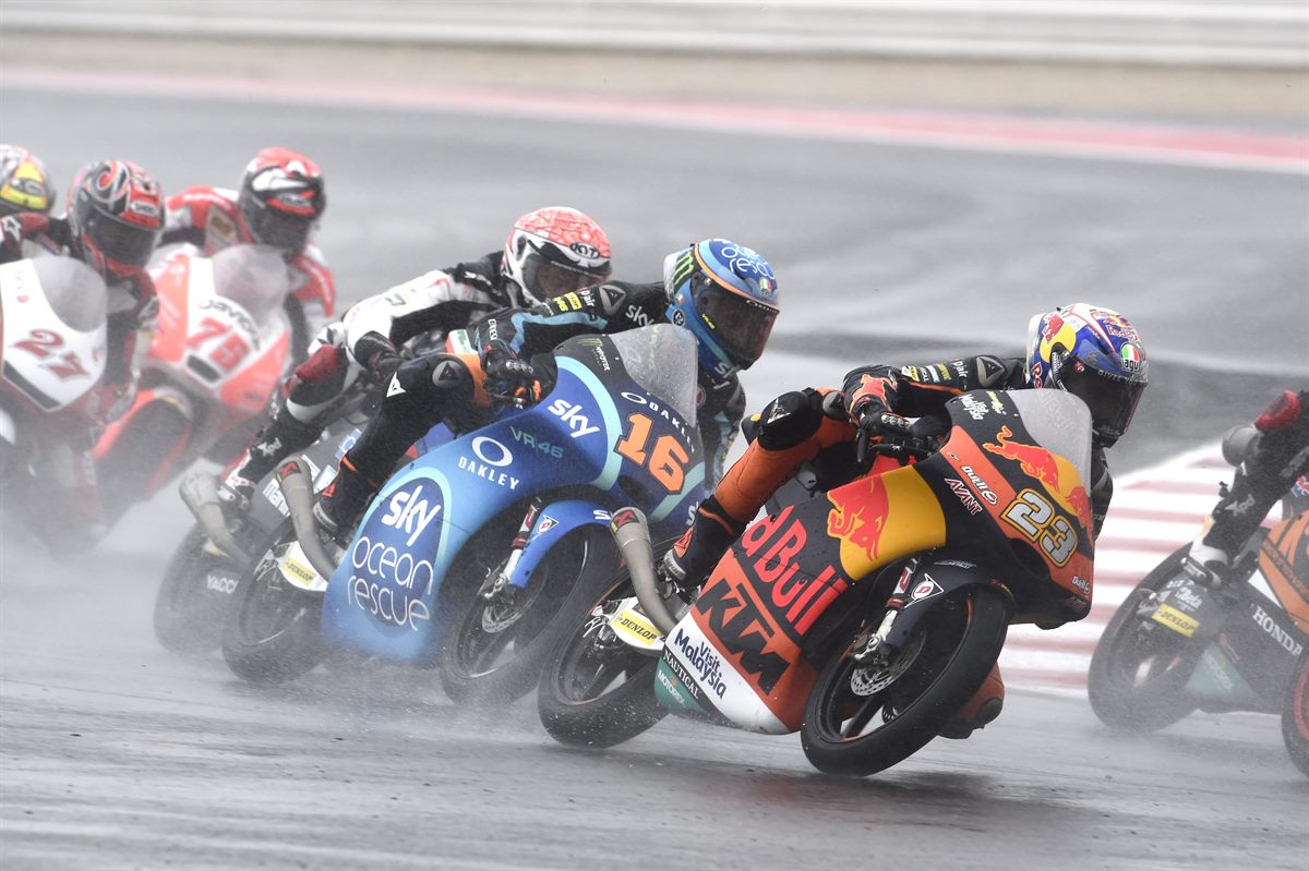 Niccolo Antonelli KTM RC250 GP Misano World Circuit 2017