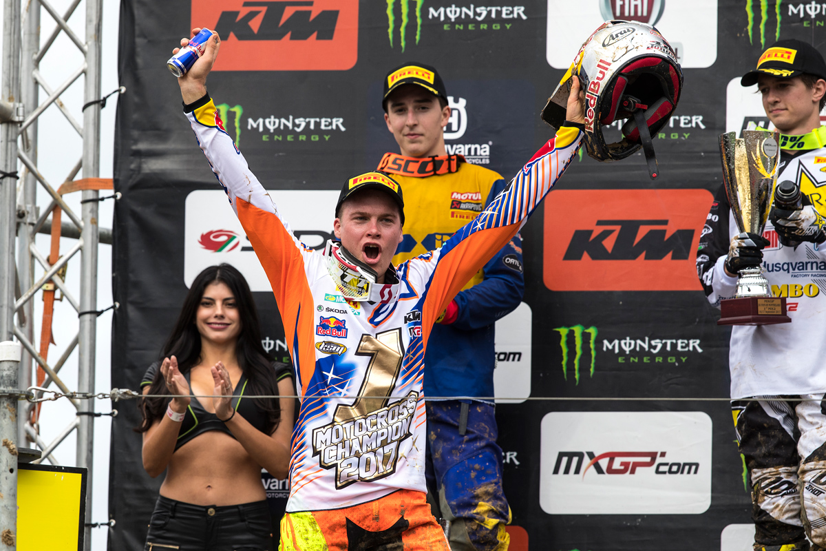 Pauls Jonass 250 SX-F 2017 World Champion