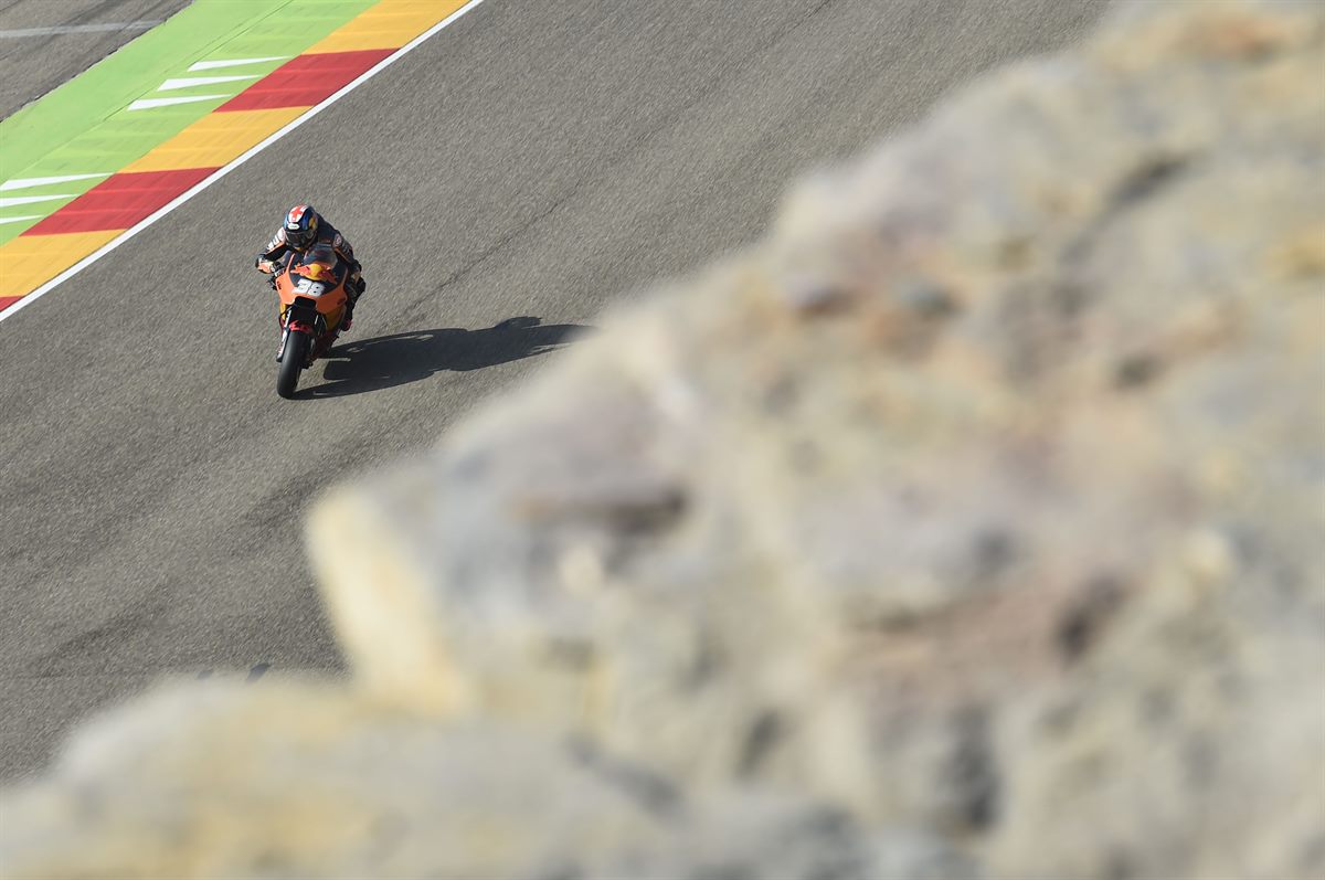 Bradley Smith KTM RC16 MotorLand Aragon 2017