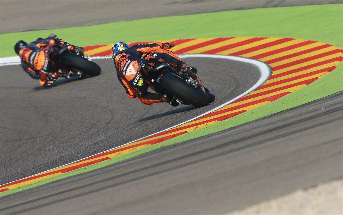 Mika Kallio & Pol Espargaro KTM RC16 MotorLand Aragon 2017
