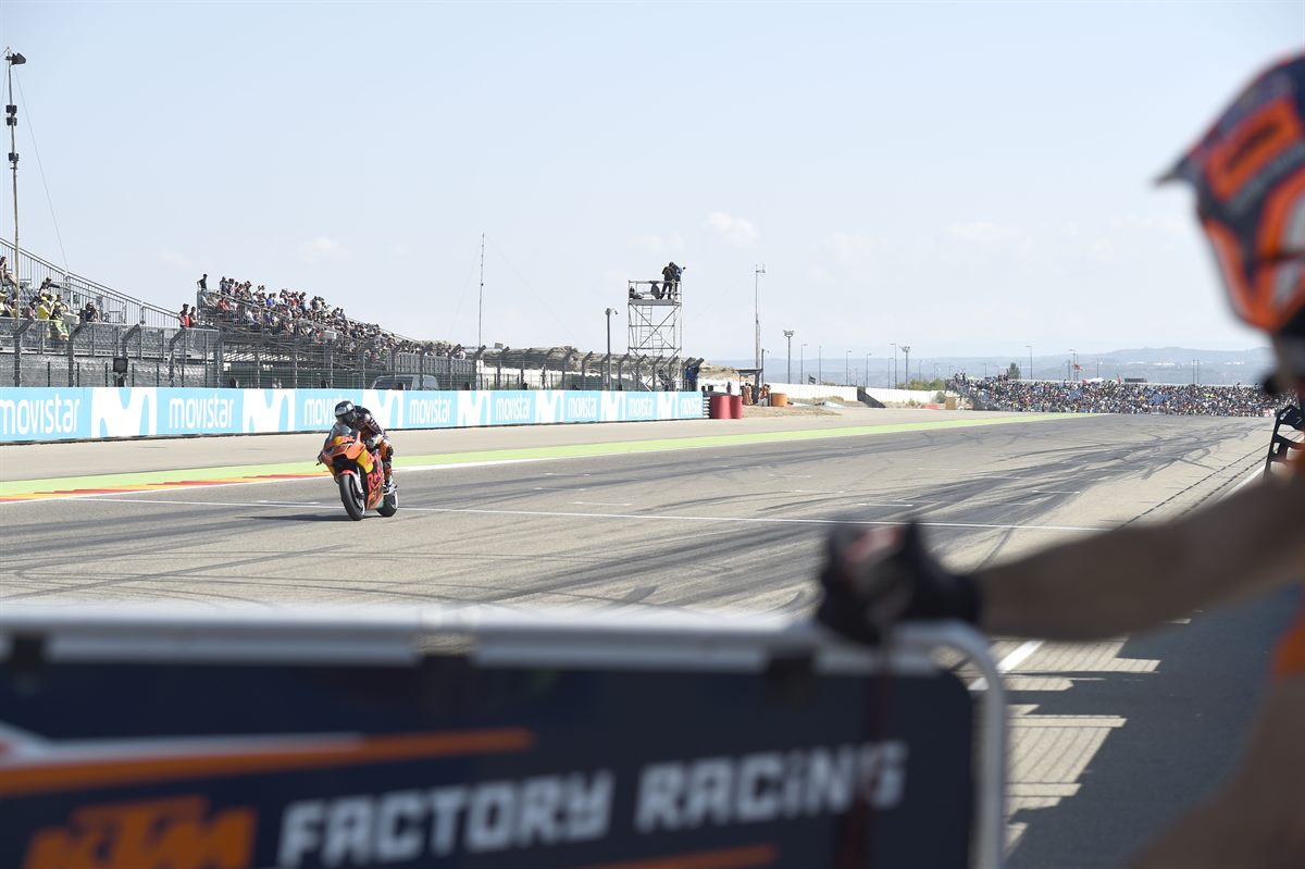 Mika Kallio KTM RC16 MotorLand Aragon 2017