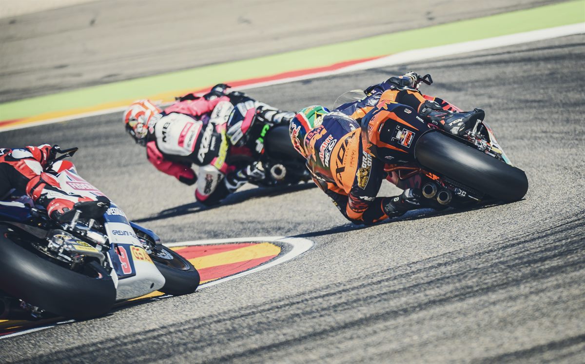 Brad Binder KTM Moto2 MotorLand Aragon 2017