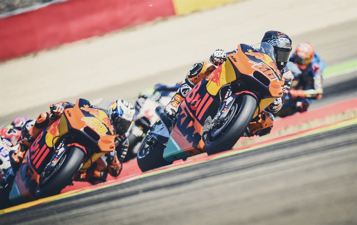 Mika Kallio & Pol Espargaro KTM RC16 MotorLand Aragon 2017