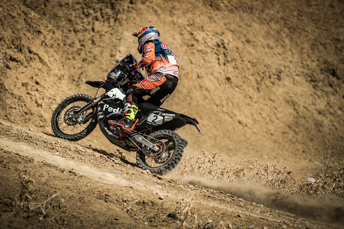 Sam Sunderland - KTM 450 RALLY - OiLibya Rally 2017