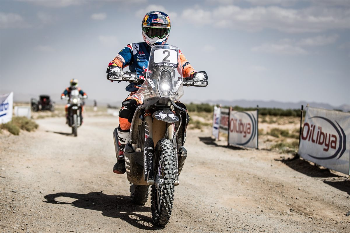 Sam Sunderland - KTM 450 RALLY - OiLibya Rally 2017