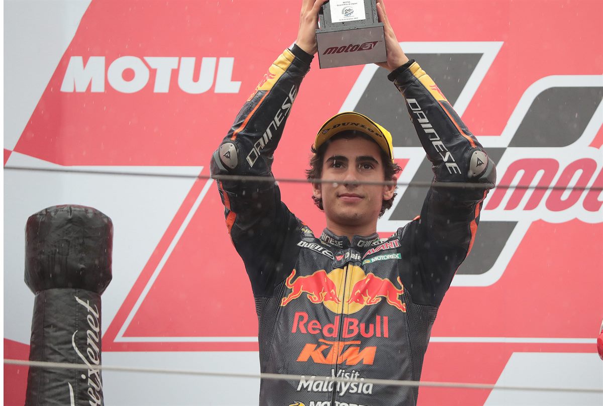 Niccolo Antonelli Podium Twin Ring Motegi 2017