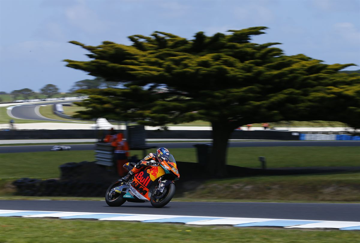 Brad Binder KTM Moto2 Australian MotoGP 2017