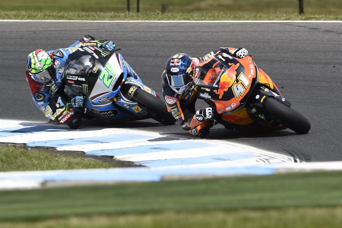 Brad Binder KTM Moto2 Phillip Island 2017