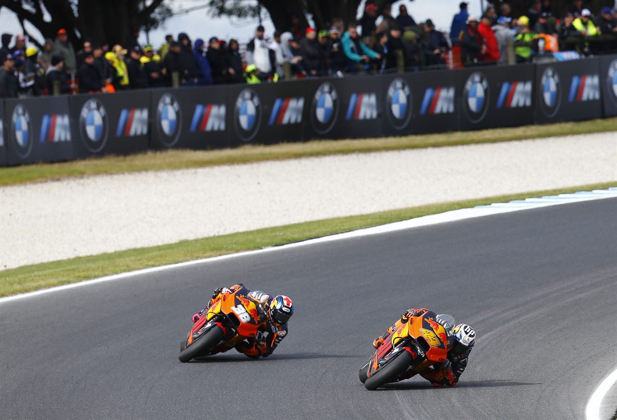 Pol Espargaro & Bradley Smith KTM RC16 Phillip Island 2017