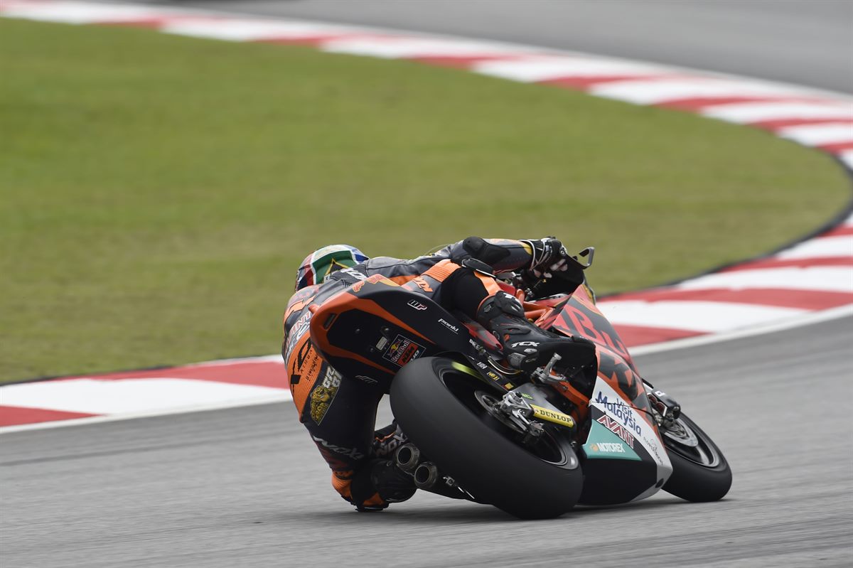 Brad Binder KTM Moto2 Sepang International Circuit 2017