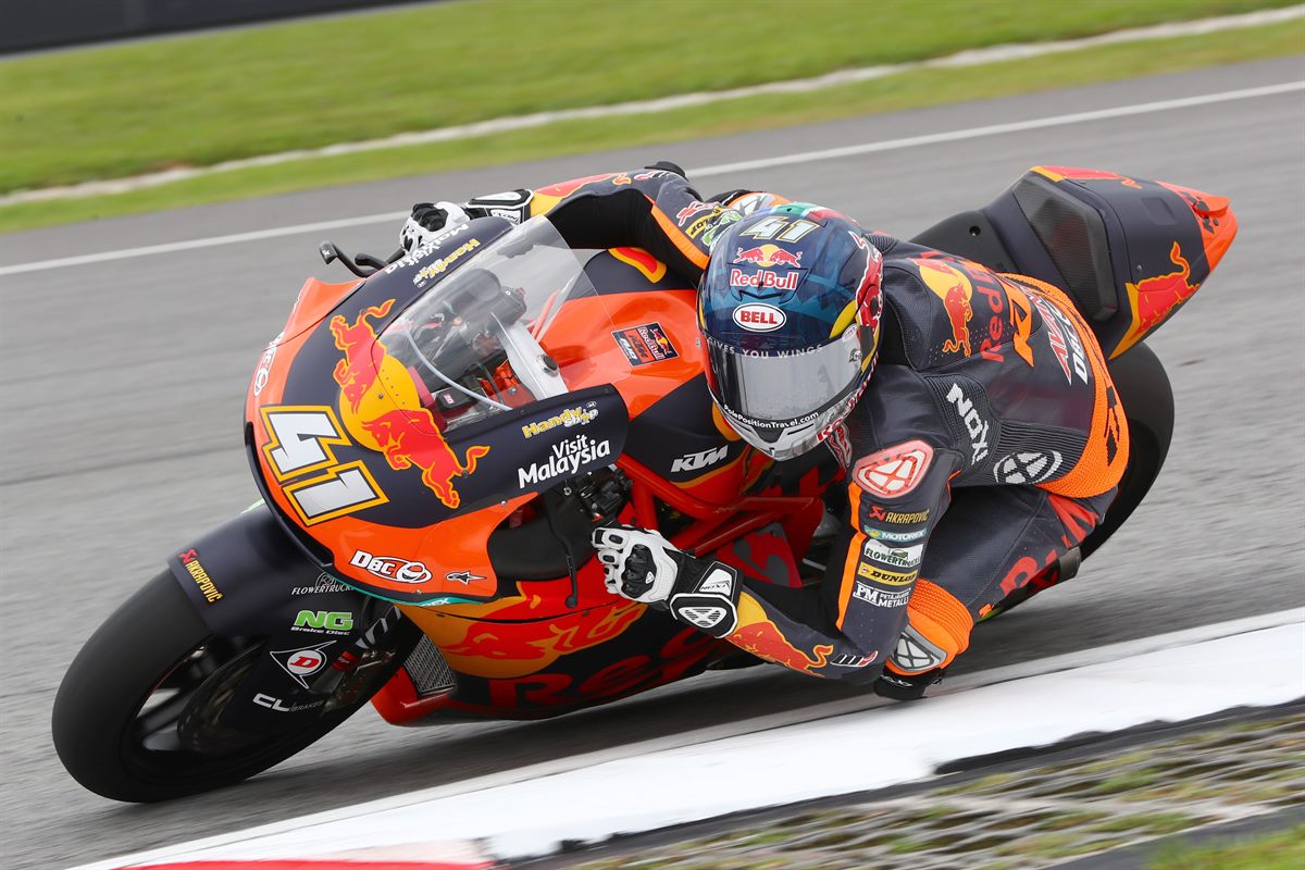 Brad Binder KTM Moto2 Sepang International Circuit 2017