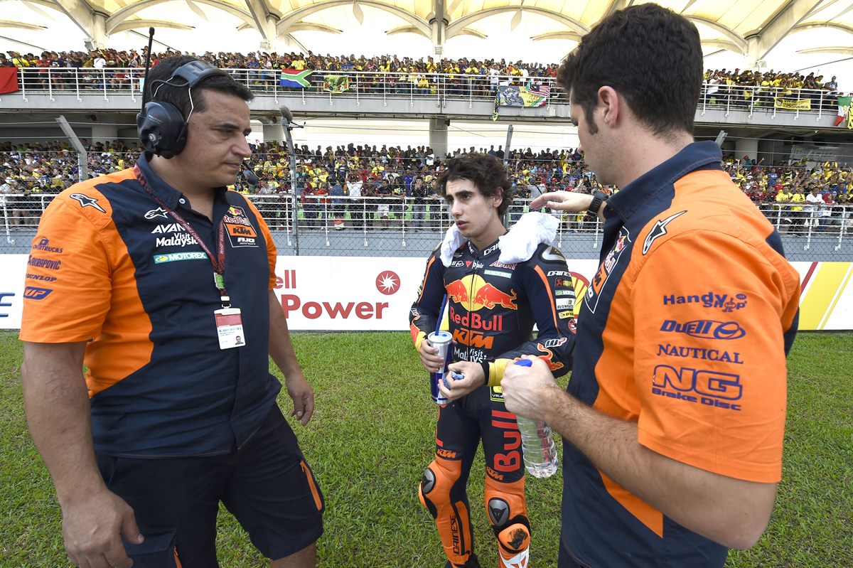 Niccolo Antonelli & Staff Start Sepang International Circuit 2017