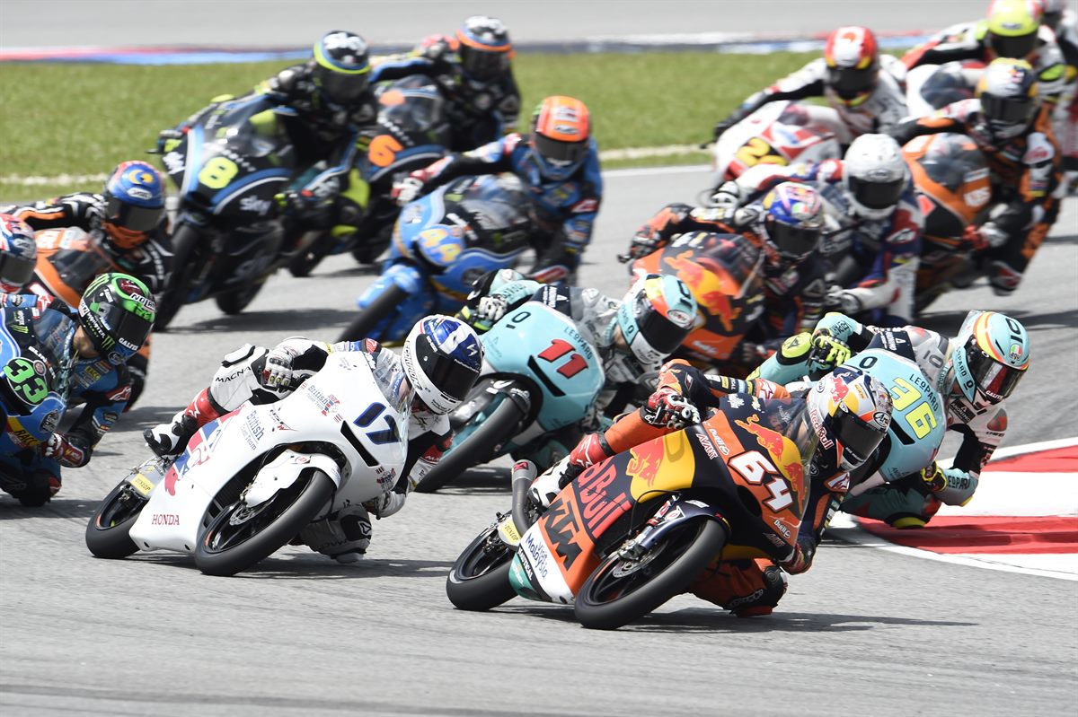Bo Bendsneyder KTM RC250 GP Sepang International Circuit 2017