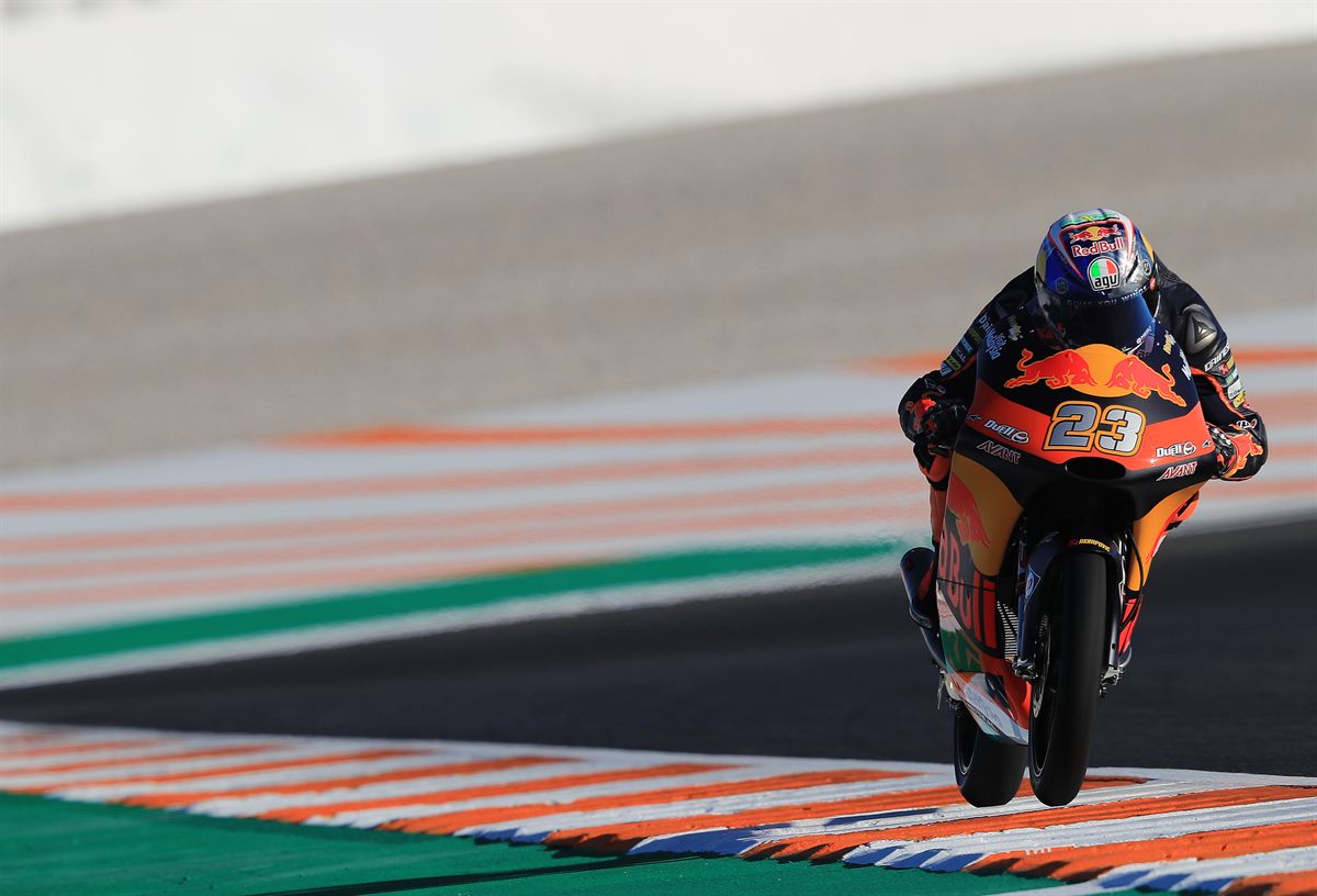 Niccolo Antonelli KTM RC250 GP Comunitat Valenciana Ricardo Tormo 2017